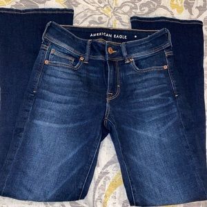 American eagle flared jeans